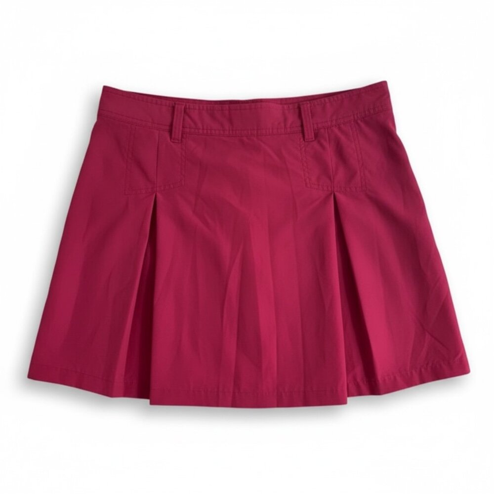 Vintage Wilson Raspberry pleated Tennis Skirt